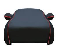 YUUSA Funda Coche Exterior para Alfa Romeo Junior Elettrica 2024 2025+, Anti-UV Resistente Al Polvo con Lateral Cremallera y Cordón Funda Coche Impermeable,B/Black