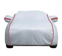 YUUSA Funda Coche Exterior para Alfa Romeo Junior Elettrica Veloce 2024 2025+, Anti-UV Resistente Al Polvo con Lateral Cremallera y Cordón Funda Coche Impermeable,A/Grey