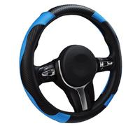 YUUSA Funda Volante Coche para Subaru XV/XV Hybrid, Cuero PU Funda para Volante Transpirable Antideslizante para Todas Las Estaciones,B Blue