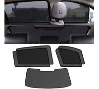 YUUSA Parasol Coche Lateral para Nissan Qashqai e-Power (2024 2025), Protección UV Delantero Trasero Parasol Ventana Lateral Visera Cortina Sombrilla Interior Accesorios,D 4 Side+Rear