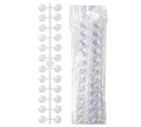 YUUSIKCO 120 pcs Uñas Falsa Muestras Mostrador Display Exhibidor de Uñas Postizas para Pintar Uñas Practicas Arte de Uñas Tips Expositor Muestras de Esmalte Uñas Colores Transparentes y Naturales.