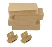 YUUTIAL 200 tarjetas en blanco,tarjetas de visita de papel,tarjetas postales,tarjetas de juego,tarjetas de papel de estraza adecuadas para cartas de invitación,9 x 5,3 cm (Marrón)