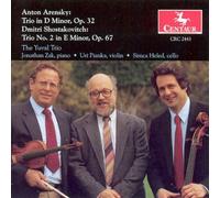 Yuval Trio,the - Klaviertrio d-Moll Op.32/Trio 2 E-Moll