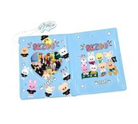 YUVKIN 1 Pcs Stray Photocard Binder, Álbum de Photocards de Dibujos Animados, Soporte para Photocards Stray Kids 40 Bolsillos, Kpop Merch Regalos