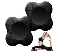 YUVKIN 2 piezas almohadillas para rodillas yoga, antideslizantes y resistentes al desgaste, protegen rodillas, tobillos, manos y codos, rodillera y accesorios pilates yoga, gimnasia y pilates
