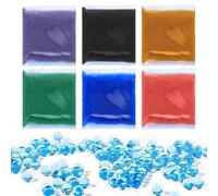 YUVKIN 30.000 gotas de agua, ideales para pistolas, blásters de agua, juguetes acuáticos para niños al aire libre, gotas de agua para flores y plantas, perlas de agua para plantas (7-8 mm) (6 colores)