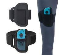 YUVKIN Correas Elásticas Ajustables y Transpirables para Piernas Compatibles con Nintendo Switch Sports Fútbol/Ring Fit Adventure, Switch OLED/Switch, para Adultos