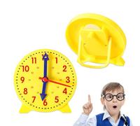 YUVKIN Reloj de Aprendizaje Infantil con Planificador Semanal, Juguete Educativo para Enseñar el Tiempo y la Fecha, Material Escolar para Niños a Partir de 5 Años