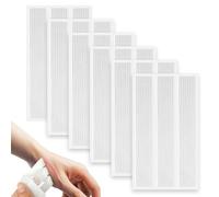 YUVKIN Tiras de cierre para heridas, 18 unidades, cierre de emergencia para heridas, puntos de sutura adhesivos tipo steri strip, para exteriores (12 x 100 mm)