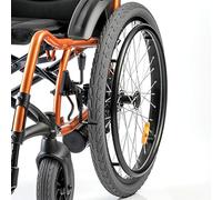 YUWELL Rueda trasera neumática maciza 56cm, para silla de ruedas eléctrica 43291, 43295