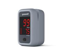 yuwell Saturómetro de Dedo Profesional, Pulsioxímetro, Medidor de Saturación de Oxígeno en Sangre, Pilas Incluidas (YX105)