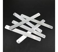 YUWEN 120 Uds 10X100mm Barra Rectangular Grande Dos Agujeros Lentejuelas Planas Sueltas Lentejuelas para Coser Zapatos Sombreros niños DIY Accesorios para Manualidades