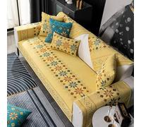 YUWEN Funda de sofá de Estilo Bohemio, cojín Antideslizante para sofá, Fundas de sofá Gruesas para decoración de Sala de Estar y hogar