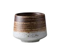 YUWEN Tazas de té de cerámica japonesas, Tazas de Porcelana artesanales, Taza de kungfú Chino de 200ml, Tazas Hechas a Mano de Gran Capacidad, Tazas, platillos, Taza de té