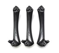 yuwhzf Accesorios Interiores Coche Panel Reposabrazos Fibra Carbono Juego Manijas Puerta Para BMW Serie 3 E90 E91 316 318 320 325 328i(RHD Inside 3pcs Set)