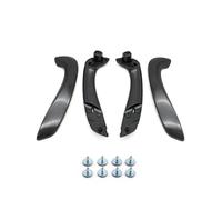 yuwhzf Kit De Manija Puerta Delantera Interior Coche, Para Renault, Para Megane 3 MK3, Para Fluence 2008-2016, 809540001R 809600007R(Carbon 4PCS)