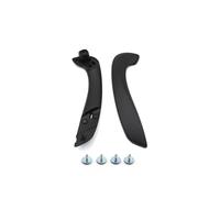 yuwhzf Kit De Manija Puerta Delantera Interior Coche, Para Renault, Para Megane 3 MK3, Para Fluence 2008-2016, 809540001R 809600007R(Black Right Kit)