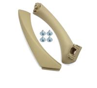 yuwhzf Kit De Manija Puerta Interior, Reemplazo Conjunto Moldura Cubierta Para BMW Serie 3 E90 E91 E92 316 318 320 325 328i(Beige Right)