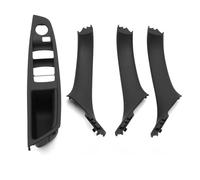 yuwhzf Kit De Reparación Manija Puerta Interior LHD Para BMW, Para Serie 5, F10, F11, 520i, 523i, 525i, 528i, 530i, 51417225867, 51417225865(LHD Black Set)