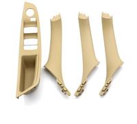 yuwhzf Kit De Reparación Manija Puerta Interior LHD Para BMW, Para Serie 5, F10, F11, 520i, 523i, 525i, 528i, 530i, 51417225867, 51417225865(LHD Beige Set)