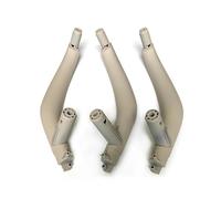 yuwhzf Piezas De Repuesto Interiores Manija Puerta Pasajero Embellecedor Para BMW X5 X6 F15 F16 2014 2015 2016 2017 2018(LHD Set Creamy)