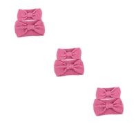 yuwqqoajv 3 Juegos de Exquisita artesanía tejida diadema conjunto de diadema para niños pequeños seguro y amplia aplicación conjunto de diadema de tela de estilo armonía