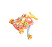 yuwqqoajv Andadores de pie para bebés Andadores de empuje Combinan diversión y aprendizaje para niños Fomentando el desarrollo temprano Experiencias, Rosa, 38x38x38cm