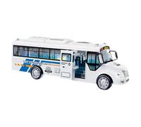 yuwqqoajv Autobús Urbano de Juguete con Motor de inercia y Puertas Que se abren. Un Regalo emocionante para Cualquier niño pequeño Que enriquece su