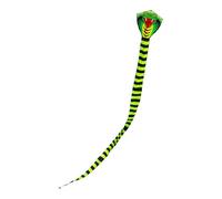 yuwqqoajv Cometa voladora Cometa de Serpiente Grande con Cola Larga Actividades al Aire Libre Involucrar a Las familias en Divertidas Actividades al Aire Libre, 15m