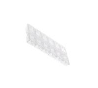 yuwqqoajv Estuche para uñas con tapa transparente y múltiples compartimentos, ideal para guardar uñas o cosméticos para llevar. Estuche para guardar