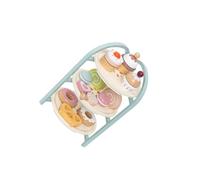 yuwqqoajv Increíbles Accesorios de Juego de Pastel de Postre de para Madera para involucrar a los niños en Divertidas experiencias de Juego de simulación de