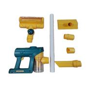 yuwqqoajv Juego de rol Educativo con aspiradora para niños, electrodomésticos, Juguetes, Desarrollo de Habilidades a través del Juego de simulación, Verde, 15.7 x 7 x 76 cm