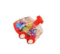 yuwqqoajv Juguetes educativos con Engranajes Transparentes Que fomentan la comprensión de la mecánica básica para los Estudiantes más pequeños. Juguetes DE , Rojo , 10x7x10cm