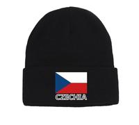YUWTTDG Bonnet d’Hiver pour Hommes Horloge Apocalypse EST 89 secondes Avant minuit 2025 Chapeaux tricotés Femmes Casquettes tricotées chaudes Cadeaux Couvre-Chefs Doux Ample Taille Unique
