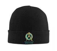 YUWTTDG Gorro de Invierno para Hombres No Hay Lugar como la Tierra Sombreros de Punto para Mujeres Moda Anime Hombres Mujeres Gorras de Sombrero Suave Holgado Talla única