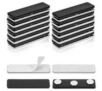 YUXIANLB 12 pares de clips magnéticos para cortinas opacas con clip para etiquetas de nombre, accesorios adhesivos para ventanas, accesorios de insignia, accesorios para persianas opacas, pequeños