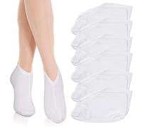 YUXIANLB 6 pares de calcetines hidratantes durante la noche, calcetines de loción para pies secos, calcetines de algodón que mejoran la humedad, calcetines de spa para reparación de talón agrietado