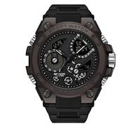 Yuxier Relojes deportivos militares tácticos para hombre, relojes digitales impermeables, Totalmente negro