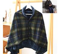 YUXINCAI Manta para Silla De Ruedas Resistente Al Viento, Manta De Capa Multiusos Que Engrosa El Chal De Anciano para Silla De Ruedas, Manta De Invierno para Silla De Ruedas para Adultos