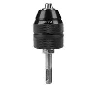 YuXinCat Adaptador SDS de compatibilidad versátil, adaptador SDS Plus, portabrocas de liberación rápida, 13 mm de capacidad, para taladros de impacto y destornilladores, rosca 1/2-20UNF (1)