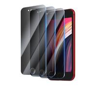 YUXINDZ 3 Piezas Protector Pantalla Privacidad para iPhone SE 2022/SE 2020/8/7 4,7 Pulgadas, Cristal Templado Anti-Espia Película Protectora Antiarañazos, Dureza 9H, Sin Burbujas