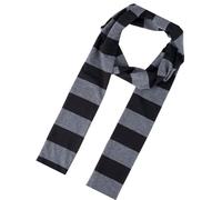 YUXITA Bufanda de cosplay a rayas para adultos, unisex, años 2000, bufanda larga y fina, bufanda delgada para primavera y otoño, bufanda fresca, uso diario para el cuello