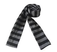 YUXITA Bufanda de Cosplay a Rayas para Adultos Unisex Bufanda Larga y Delgada de los 2000s Bufanda Fina para Primavera Otoño Bufanda Elegante para Uso Diario Como Accesorio de Cuello