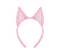 YUXITA Juego de diademas de animales de peluche de dibujos animados para niños y adultos, decoración de fiesta temática suave, accesorios de disfraz