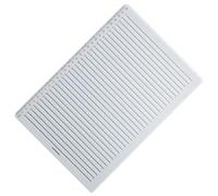 YUXITA Plantilla de plantilla de línea con rayas universitarias, plantilla de dibujo de líneas, guía de letras