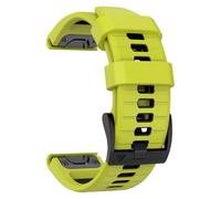 YUXUAN Correa de reloj de silicona suave de 22 mm para Garmin Fenix 8 47 mm/epix Pro 47 mm, Fenix 7/6/5; QuickFit 22 mm correa de reloj se adapta a Garmin D2 Delta/Descent G1, Mittelgroße, Silicona