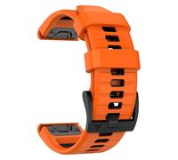 YUXUAN Correa de reloj de silicona suave de 22 mm para Garmin Fenix 8 47 mm/epix Pro 47 mm, Fenix 7/6/5; QuickFit 22 mm correa de reloj se adapta a Garmin D2 Delta/Descent G1, Mittelgroße, Silicona