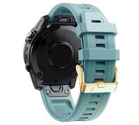 YUXUAN Correa para Garmin Fenix 8 (43 mm)/epix Pro (42 mm), Fenix 7S/6S/5S, pulsera deportiva de silicona (20 mm) con ajuste fácil, apta para Fenix 5S Plus/6S Pro/7S/7S Solar/7S Sapphire Solar