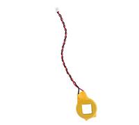 YUYAN 5 unids CR2032 2032 Cable de batería 2 Pin Laptop placa base BIOS CMOS batería con cable desmontar batería con adhesivo