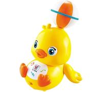 Yuyjiu Musical Walking Duck Toy, Singing Yellow Duck with Lights, Dancing and Moving Toy, Interactive Sound Effects, Bright LED Display, Battery Operated, Abs Material